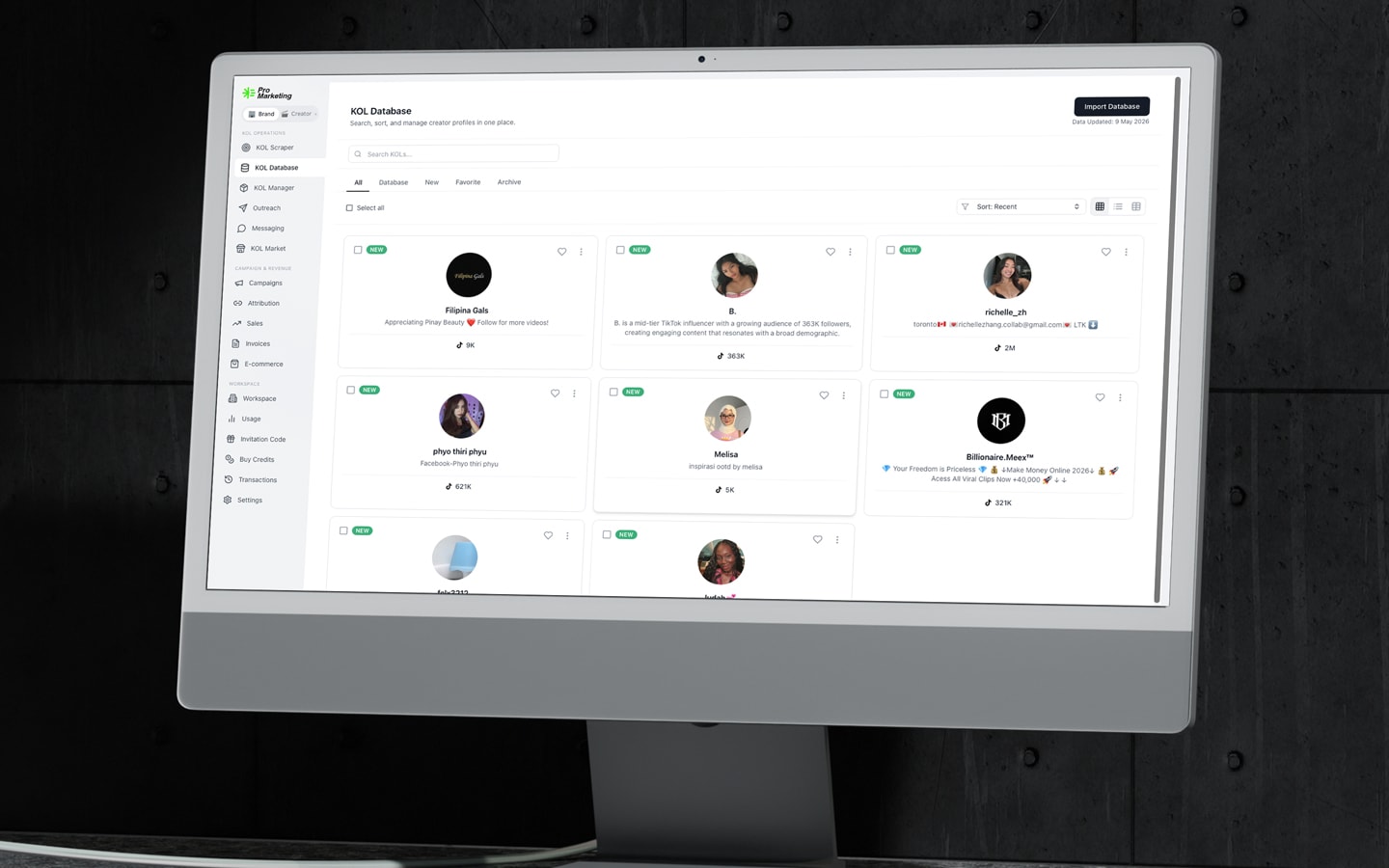 Kolfly - Discover winning KOLs. Manage them effortlessly.